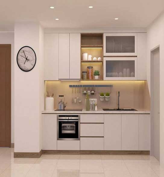 10 Mẫu Tủ Bếp Dành Cho Chung Cư Hợp Lí Và Hiện Đại