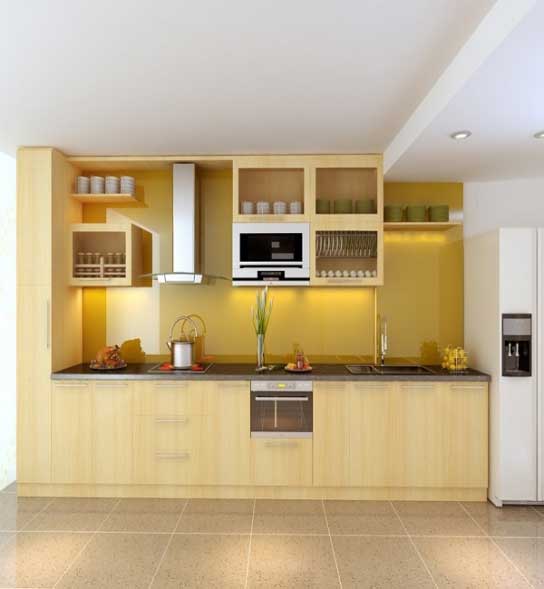 Tuyển chọn 10 mẫu tủ bếp gỗ tự nhiên đẹp bền chắc và Hiện đại