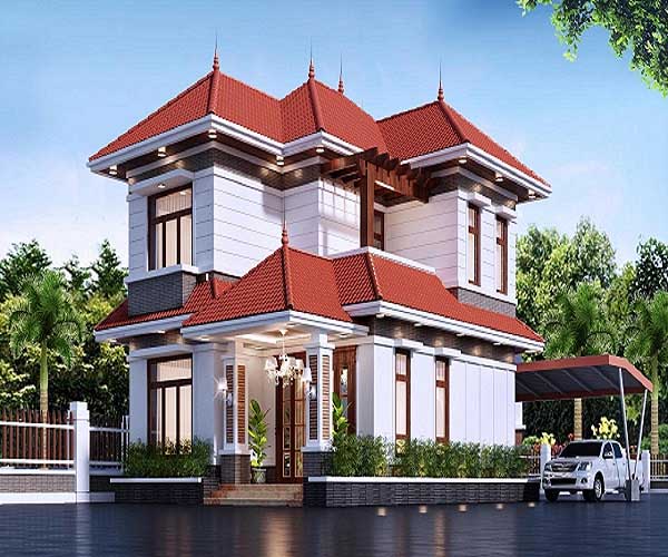 15 mẫu biệt thự mini 2 tầng mái thái đẹp và cuốn hút