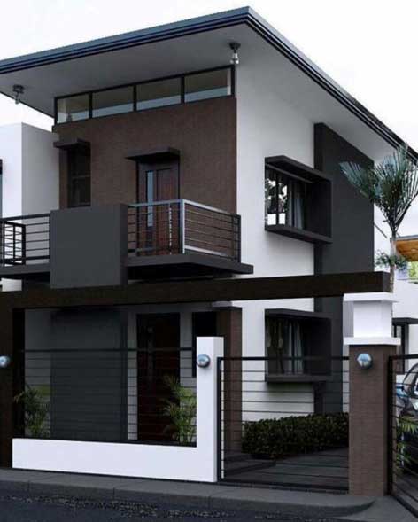 Những mẫu nhà 1 trệt 1 lầu mái bằng đang “làm mưa làm gió”