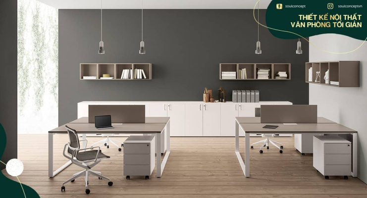 Top 50 mẫu thiết kế văn phòng tối giản đẹp nhất